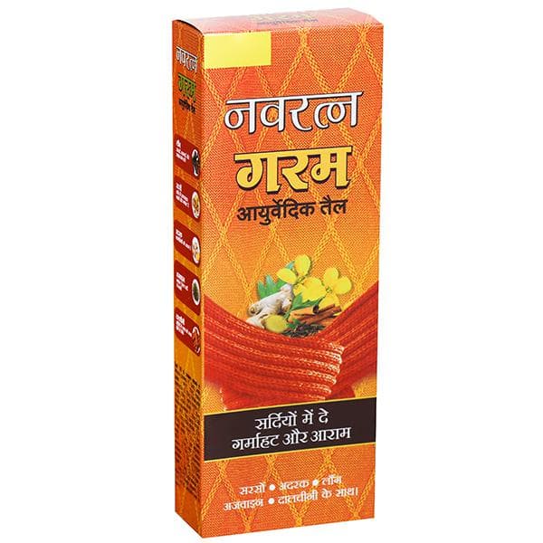 Navratna Garam Ayurvedic Oil 200 ml