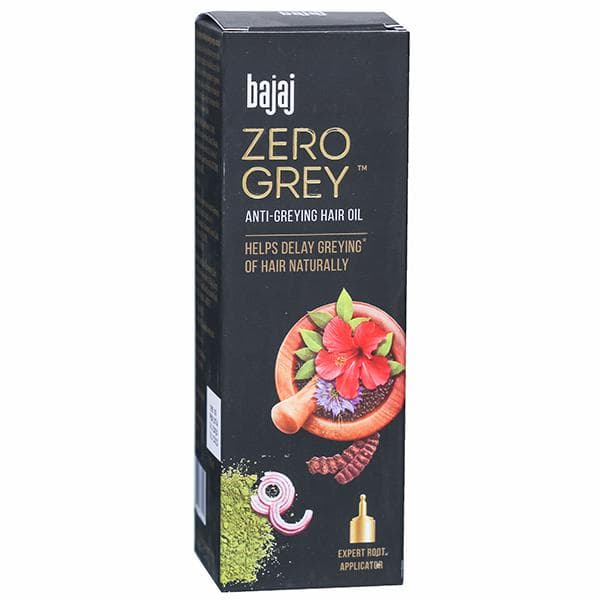 Bajaj Zero Grey Anti-Greying Hair Oil 100 ml