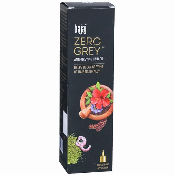 Bajaj Zero Grey Anti-Greying Hair Oil 200 ml
