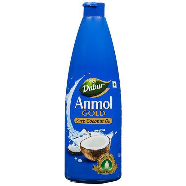 Dabur Anmol Gold Pure Coconut Oil Bottle 175 ml