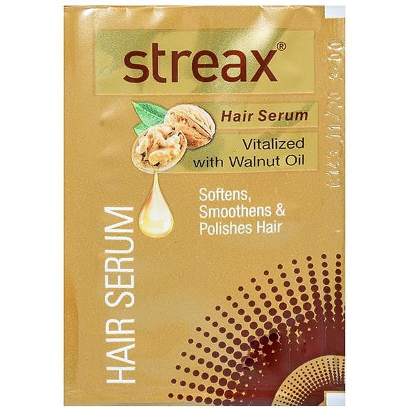 Streax Hair Serum Vitalized with Walnut Oil 1.7 ml