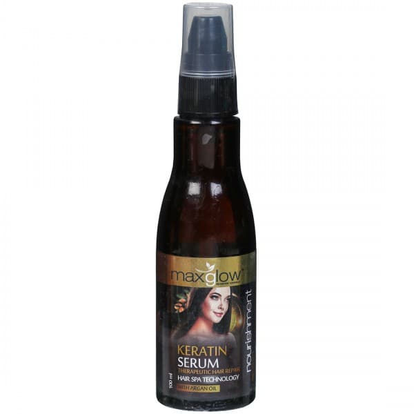 Maxglow Keratin Serum with Argan Oil Extra Nourishment 100 ml