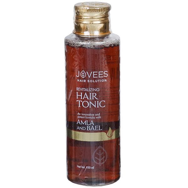 Jovees Hair Solution Revitalizing Hair Tonic with Amla and Bael for all Hair Types 100 ml