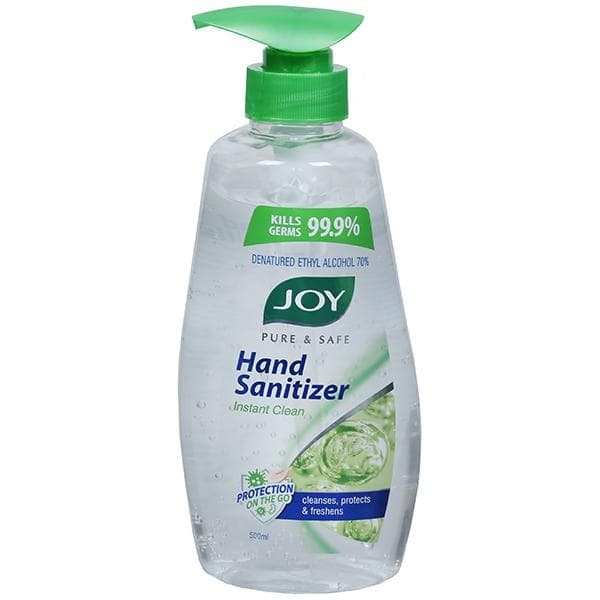 Joy Pure & Safe Instant Clean Hand Sanitizer 500 ml