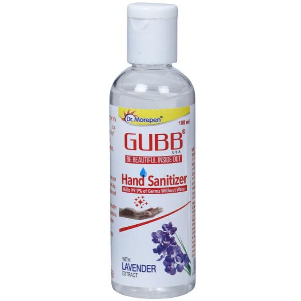 Dr.Morepen Gubb Hand Sanitizer with Lavender Extract 100 ml