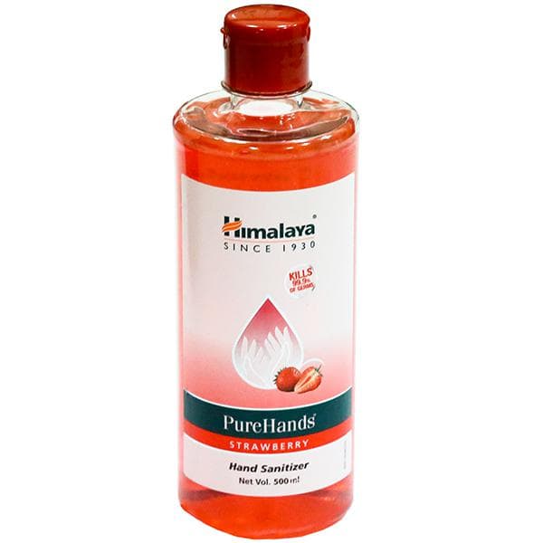 Himalaya Pure Hands Strawberry Hand Sanitizer 500 ml