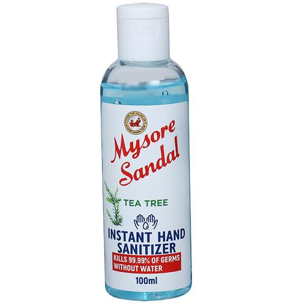 Mysore Sandal Tea Tree Instant Hand Sanitizer 100 ml