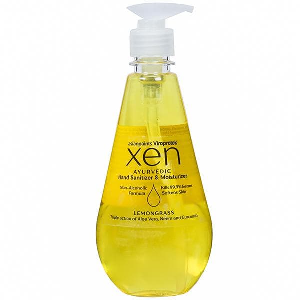 Viroprotek Xen Ayurvedic Hand Sanitizer & Moisturizer Lemongrass 500 ml