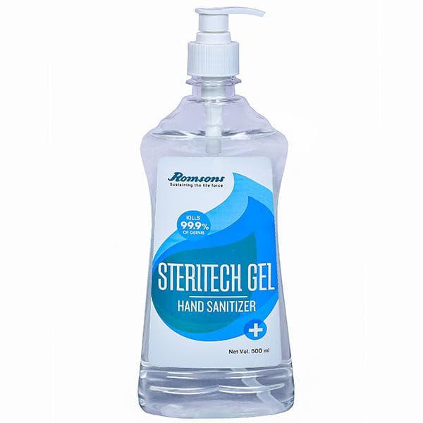 Steritech Gel (Romsons) Hand Sanitizer 500 ml