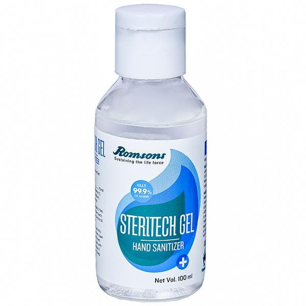 Steritech Gel (Romsons) Hand Sanitizer 100 ml