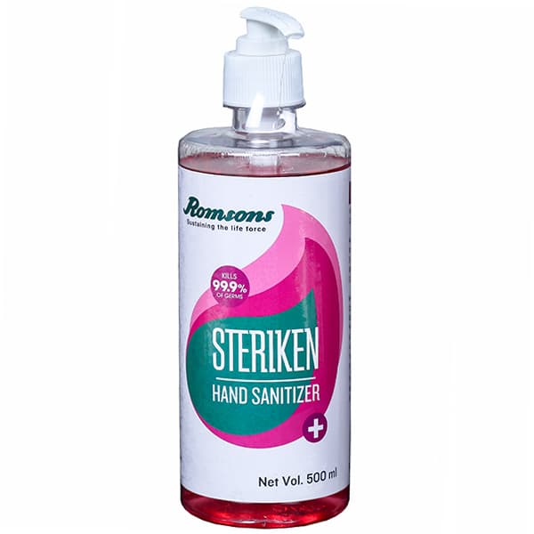 Romsons Steriken Hand Sanitizer 500 ml