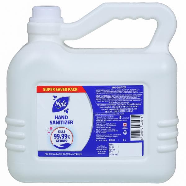 Nyle Naturals Hand Sanitizer 5 L