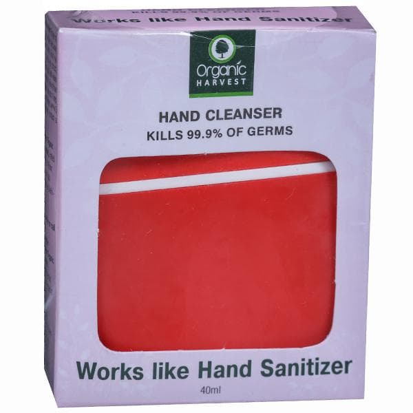 Organic Harvest Hand Cleanser Works Like Hand Sanitizer Red 40 ml