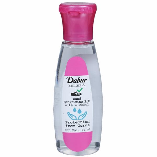Dabur Sanitize Delta Hand Sanitizing Rub 60 ml