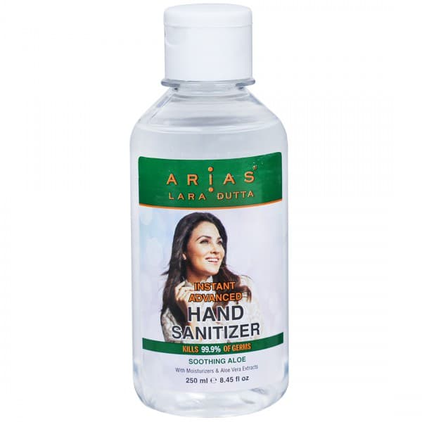 Arias Instant Advanced Hand Sanitizer Soothing Aloe 250 ml