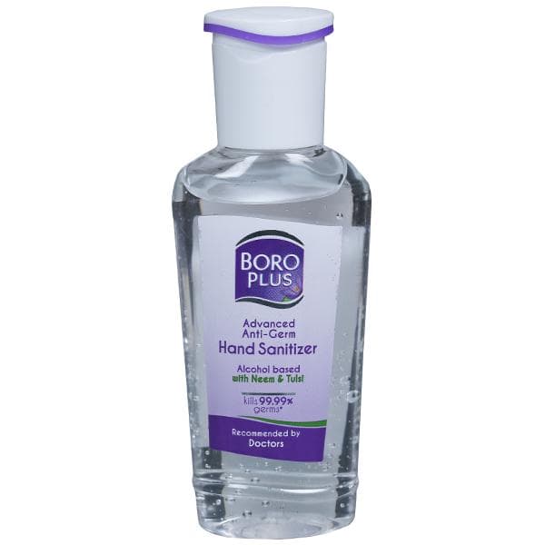 Boroplus Advanced Anti-Germ Hand Sanitizer With Neem & Tulsi 50 ml