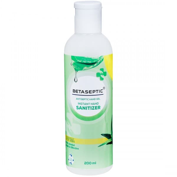 Betaseptic Instant Hand Sanitizer With Aloe Vera 200 ml