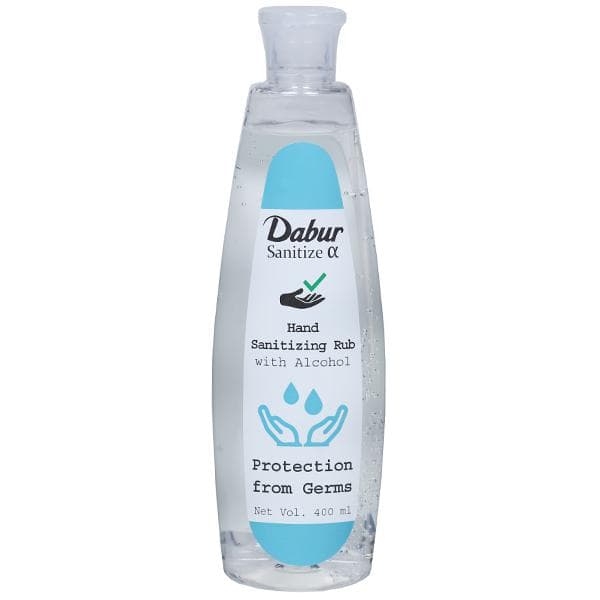 Dabur Sanitize Alfa Hand Sanitizing Rub 400 ml
