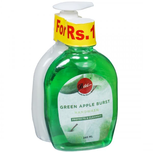 Bdel Handwash Combo (Green Apple Brust & Wild Flowers) 2 x 240 ml