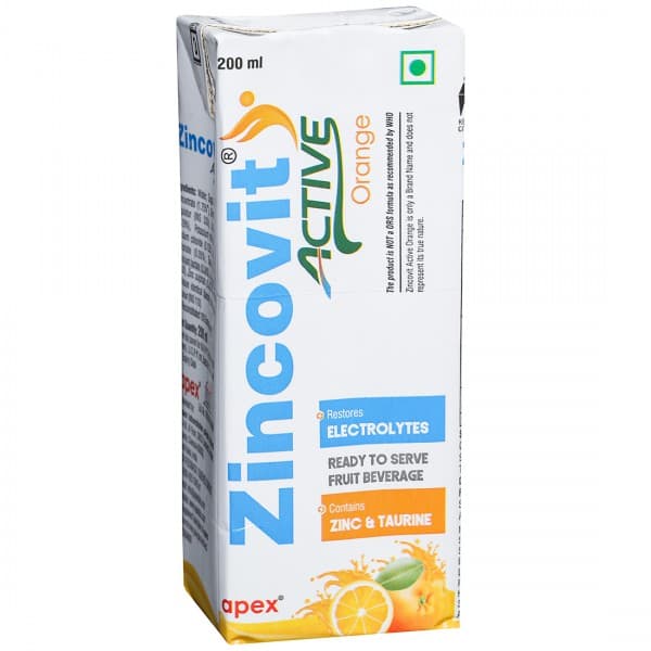 Zincovit Active Orange 200 ml