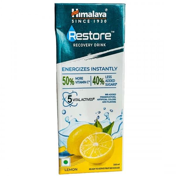 Himalaya Restore Recovery Drink Lemon 200 ml