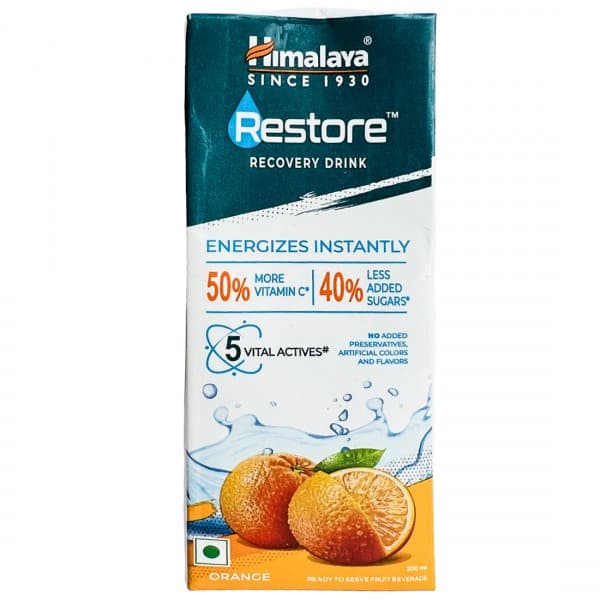 Himalaya Restore Recovery Drink Orange 200 ml