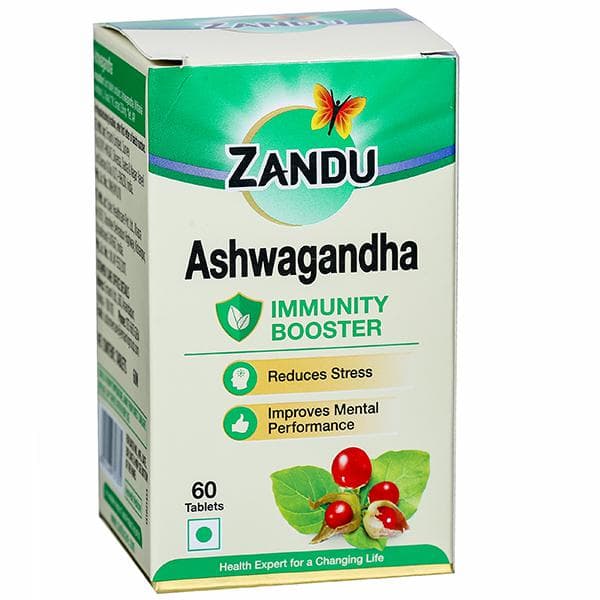 Zandu Ashwagandha Immunity Booster 60 Tablets
