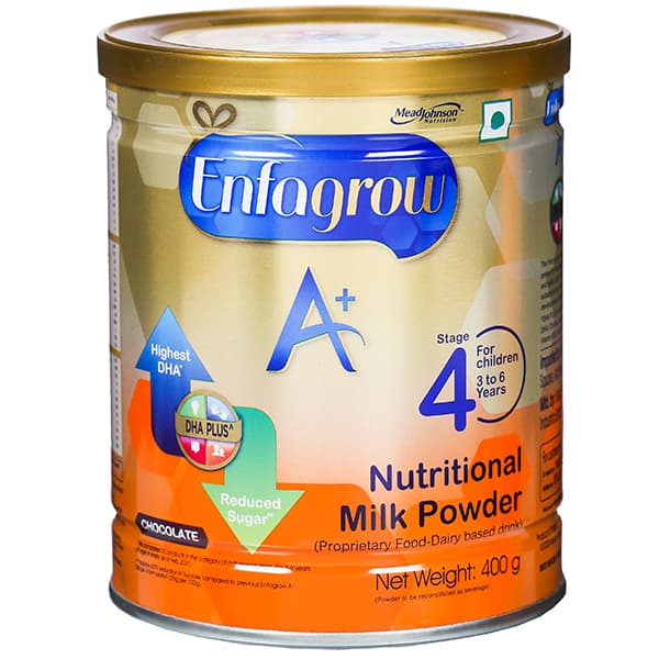 Enfagrow A+ Nutritional Milk Powder Based Drink for Children (3-6 years) Chocolate 400 g