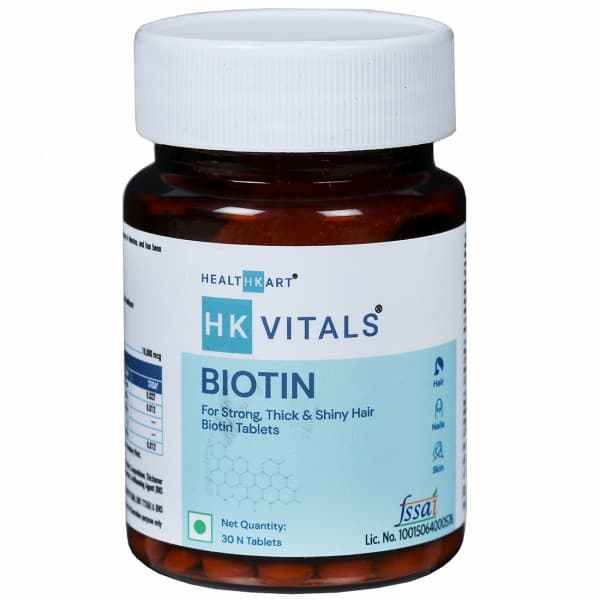 Healthkart HK Vitals Biotin 30 Tablets
