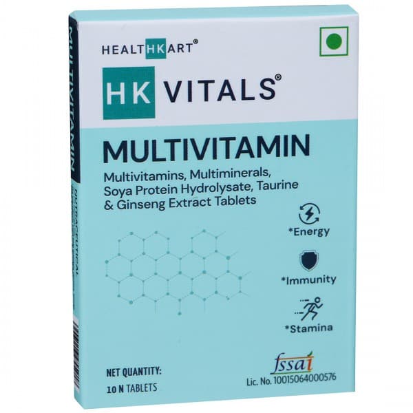 Healthkart HK Vitals Multivitamin 10 Tablets