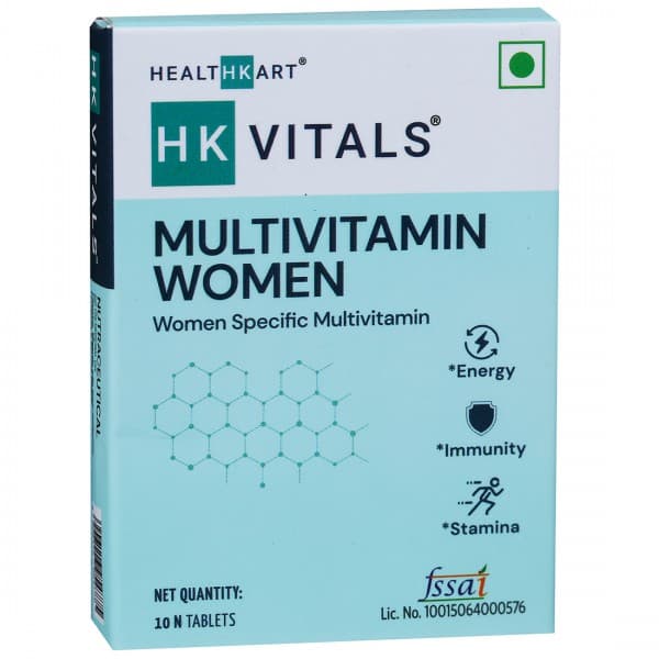Healthkart HK Vitals Multivitamin Women 10 Tablets