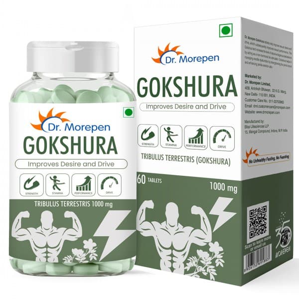 Dr. Morepen Gokshura 1000 mg 60 Tablets