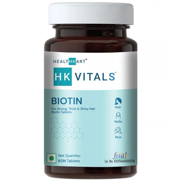 Healthkart HK Vitals Biotin 60 Tablets
