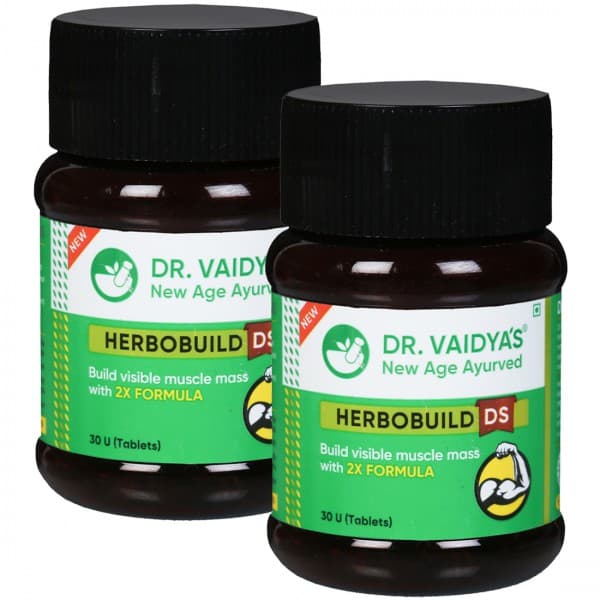 Dr.Vaidya's Herbobuild DS 2 x 30 Tablets