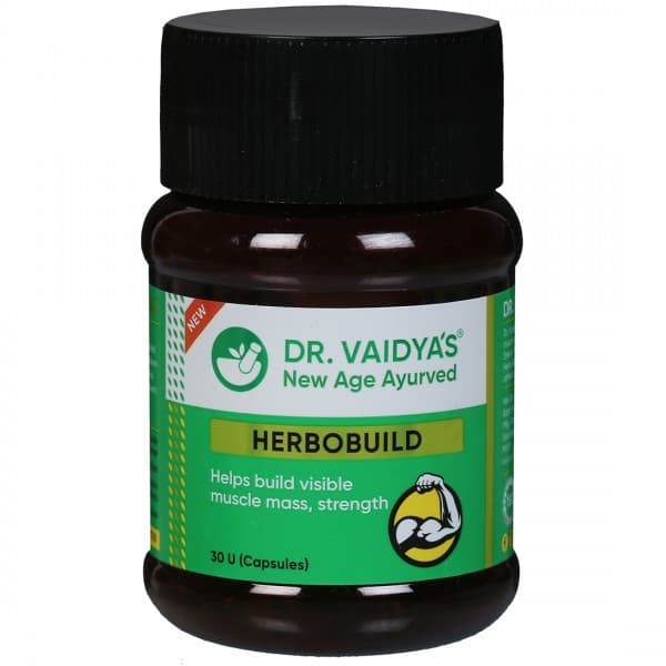 Dr.Vaidya's Herbobuild 30 Capsules