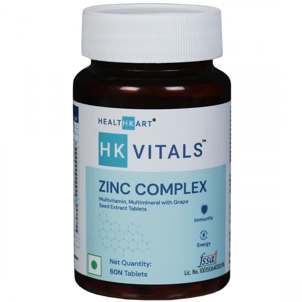 Healthkart HK Vitals Zinc Complex 60 Tablets