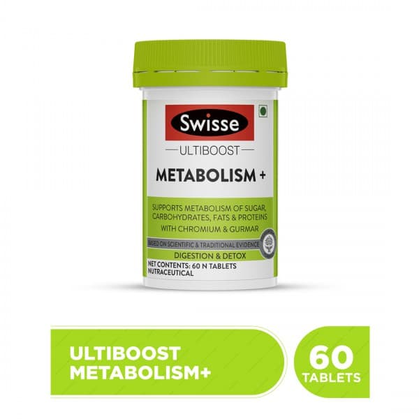 Swisse Ultiboost Metabolism+ for Digestion & Detox 60 Tablets
