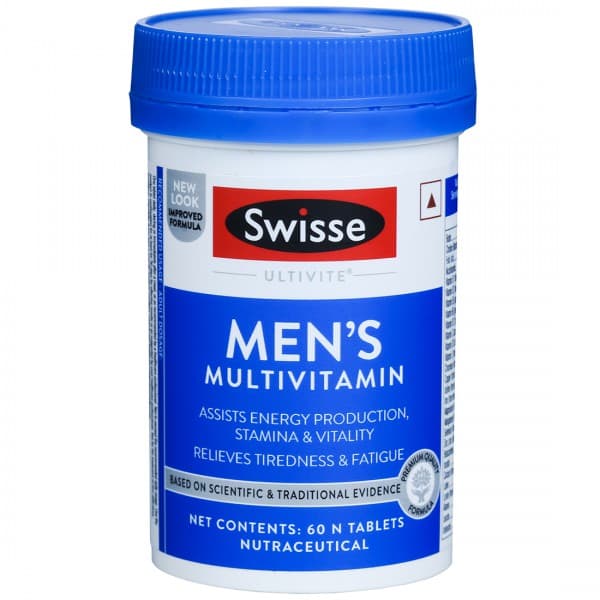 Swisse Ultivite Mens Multivitamin 60 Tablets