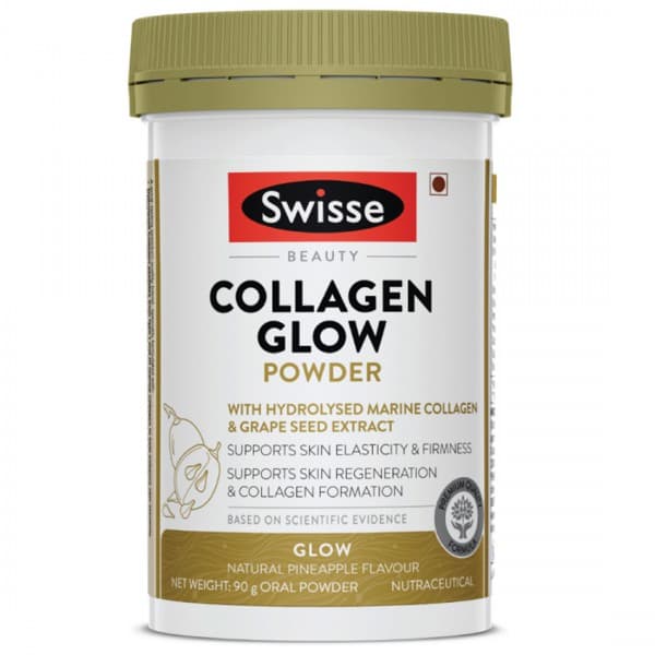Swisse Beauty Collagen Glow Powder Natural Pineapple Flavour 90 g