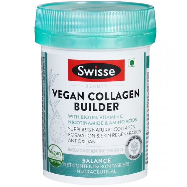 Swisse Beauty Vegan Collagen Builder 30 Tablets