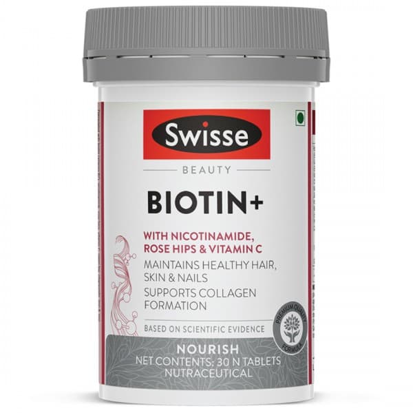 Swisse Beauty Biotin+ for Nourish 30 Tablets