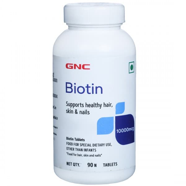 GNC Biotin 10000 mcg 90 Tablets