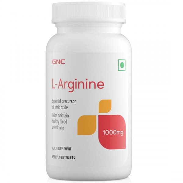 GNC L-Arginine 1000 mg 90 Tablets