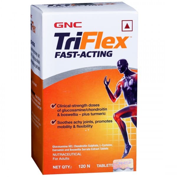 GNC TriFlex Fast Acting 120 Tablets