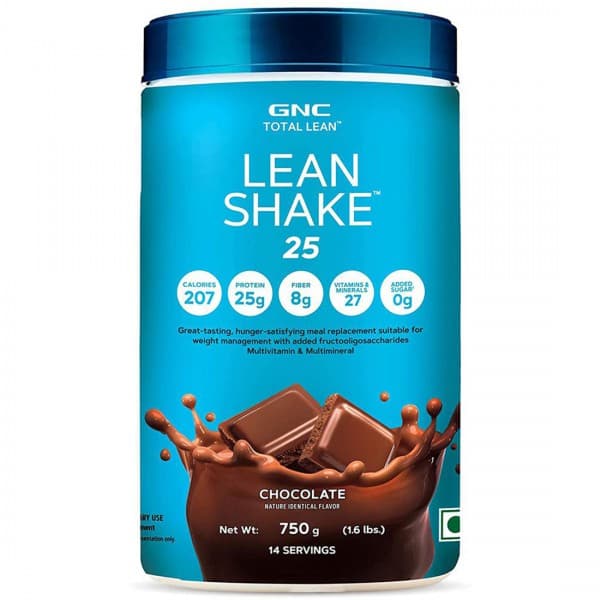 GNC Total Lean Shake 25 Protein Powder Chocolate Flavors 750 g