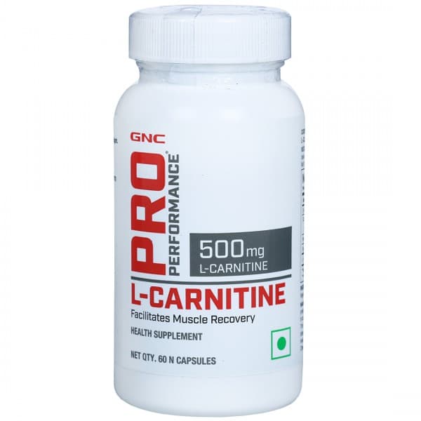 GNC Pro Performance L Carnitine 500 mg 60 Capsules