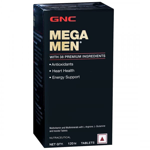 GNC Mega Men 120 Tablets
