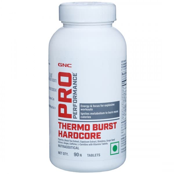 GNC Pro Performance Thermo Burst Hardcore 90 Tablets