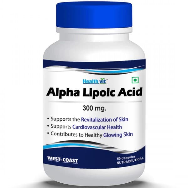 HealthVit Alpha Lipoic Acid 300 mg 60 Capsules