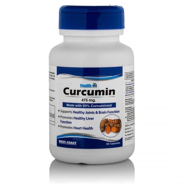 HealthVit Curcumin 475 mg 60 Capsules